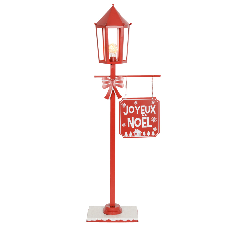 Lampadaire lumineux 'Merry Xmas' - L'Incroyable